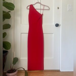 Zara red Bodycon dress